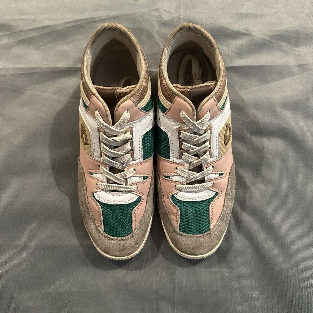 Coach City Sole Sneaker Women’s 6B Mid Top G5557 Multicolor Suede Leather Lace - Picture 5 of 15